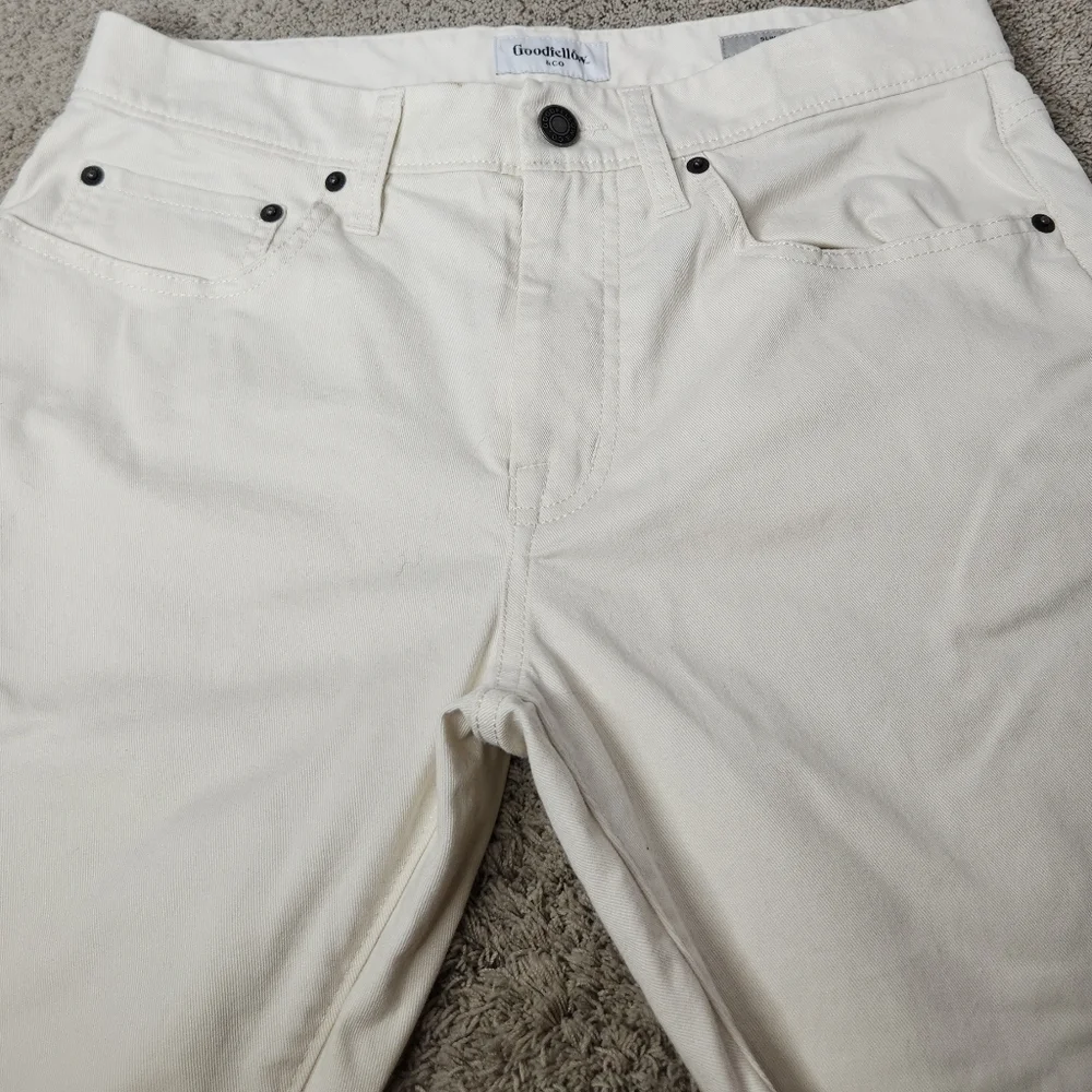 Goodfellow & Co Men's Mid Rise Slim Fit Leg Full Jeans Lightweight 30W X 30L - Picture 4 of 13
